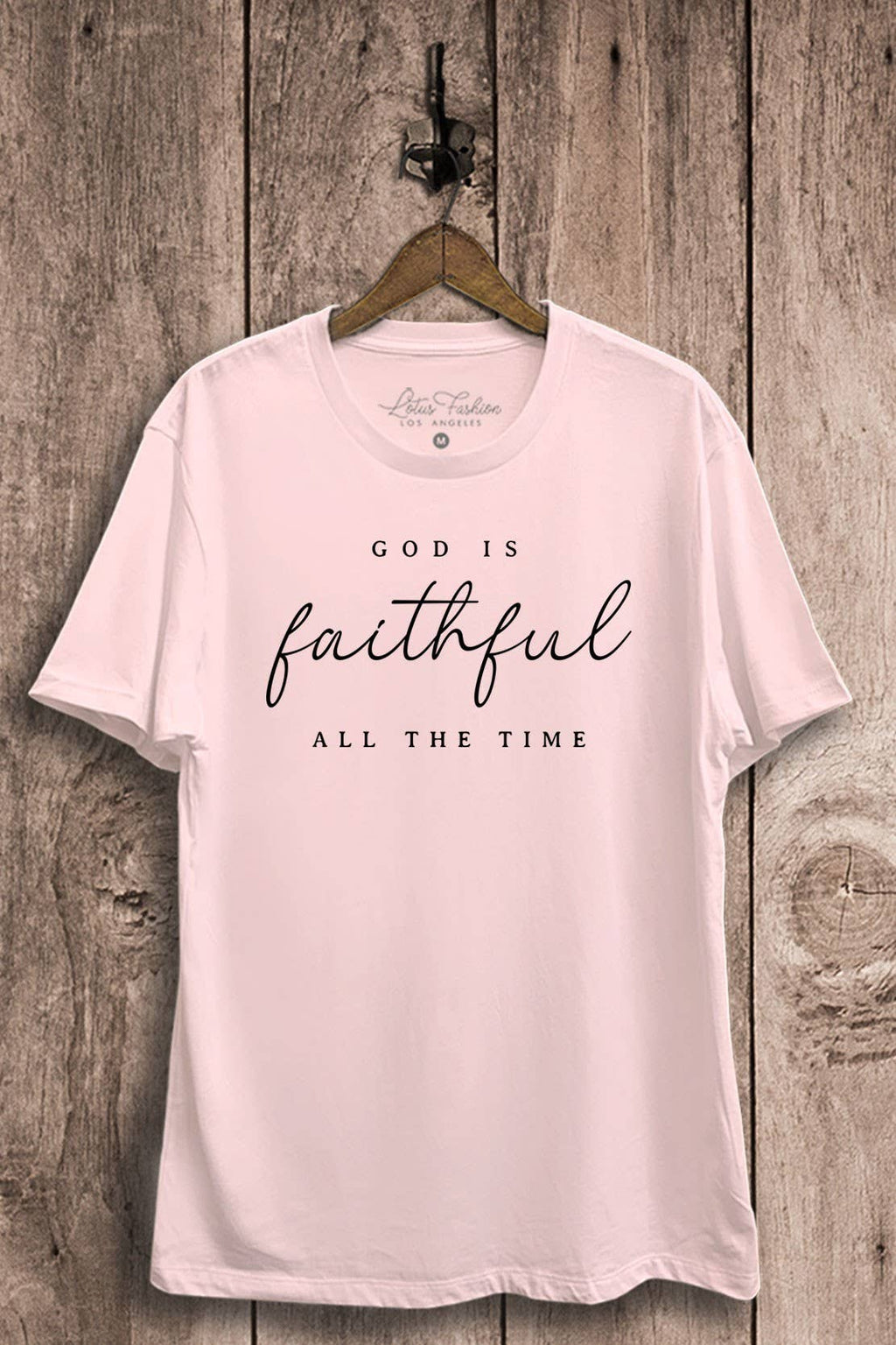 God Is Faithful Graphic Top - Adult & Kids T-Shirts, Sweatshirts & Hoodies apparel design preview 1