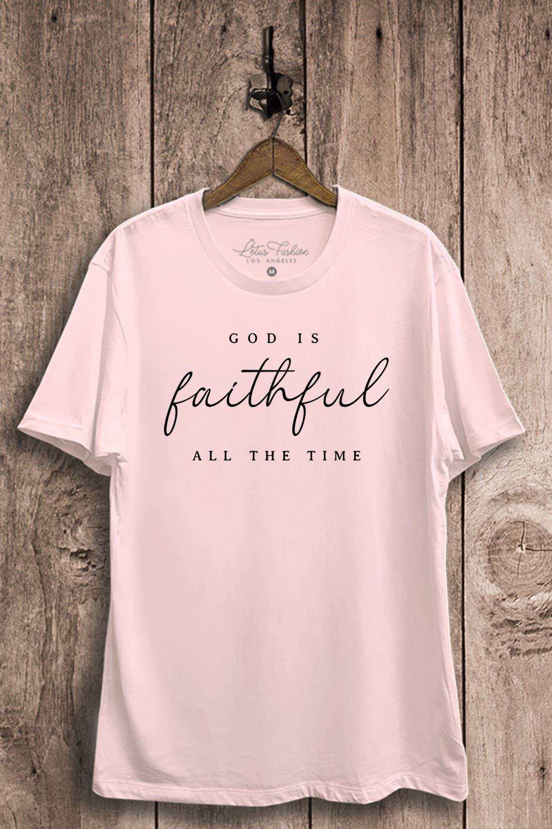 God Is Faithful Graphic Top - Adult & Kids T-Shirts, Sweatshirts & Hoodies apparel design preview 1