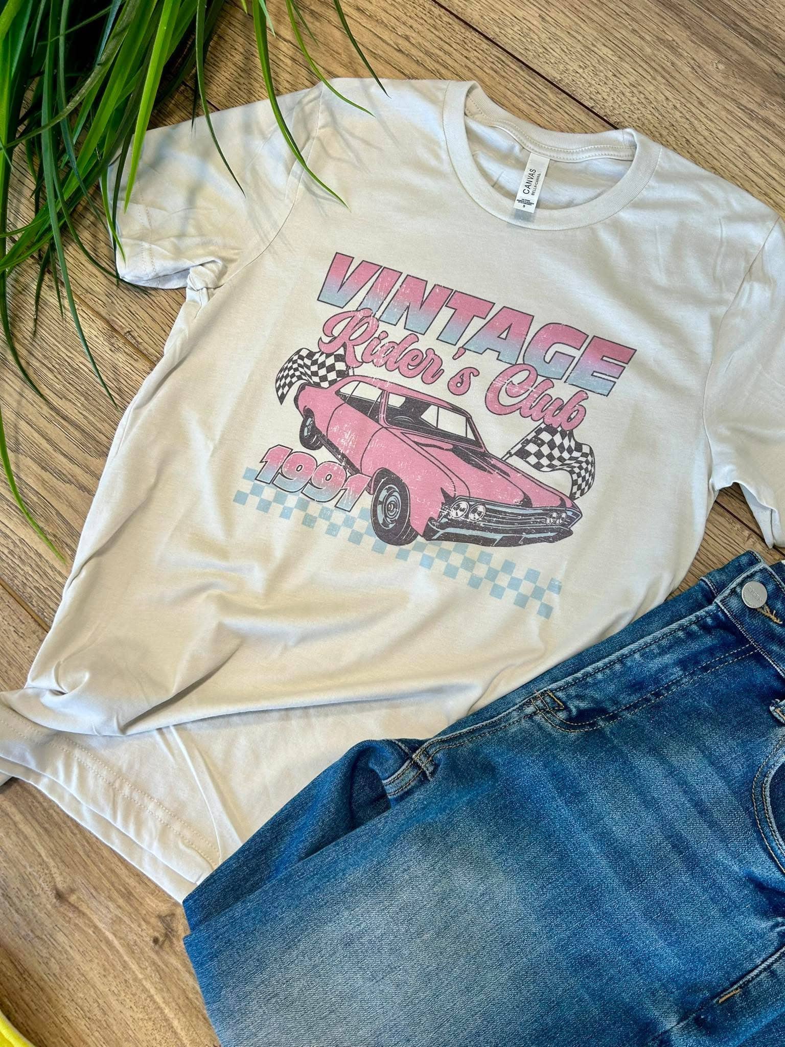 Vintage Car Graphic - Adult & Kids T-Shirts, Sweatshirts & Hoodies apparel design preview 1