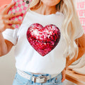 Valentine Disco Heart Graphic Comfort Colors - Adult & Kids T-Shirts, Sweatshirts & Hoodies apparel design preview 1