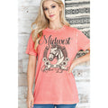 Midwest Rodeo Legend Mineral Wash - Adult & Kids T-Shirts, Sweatshirts & Hoodies apparel design preview 1