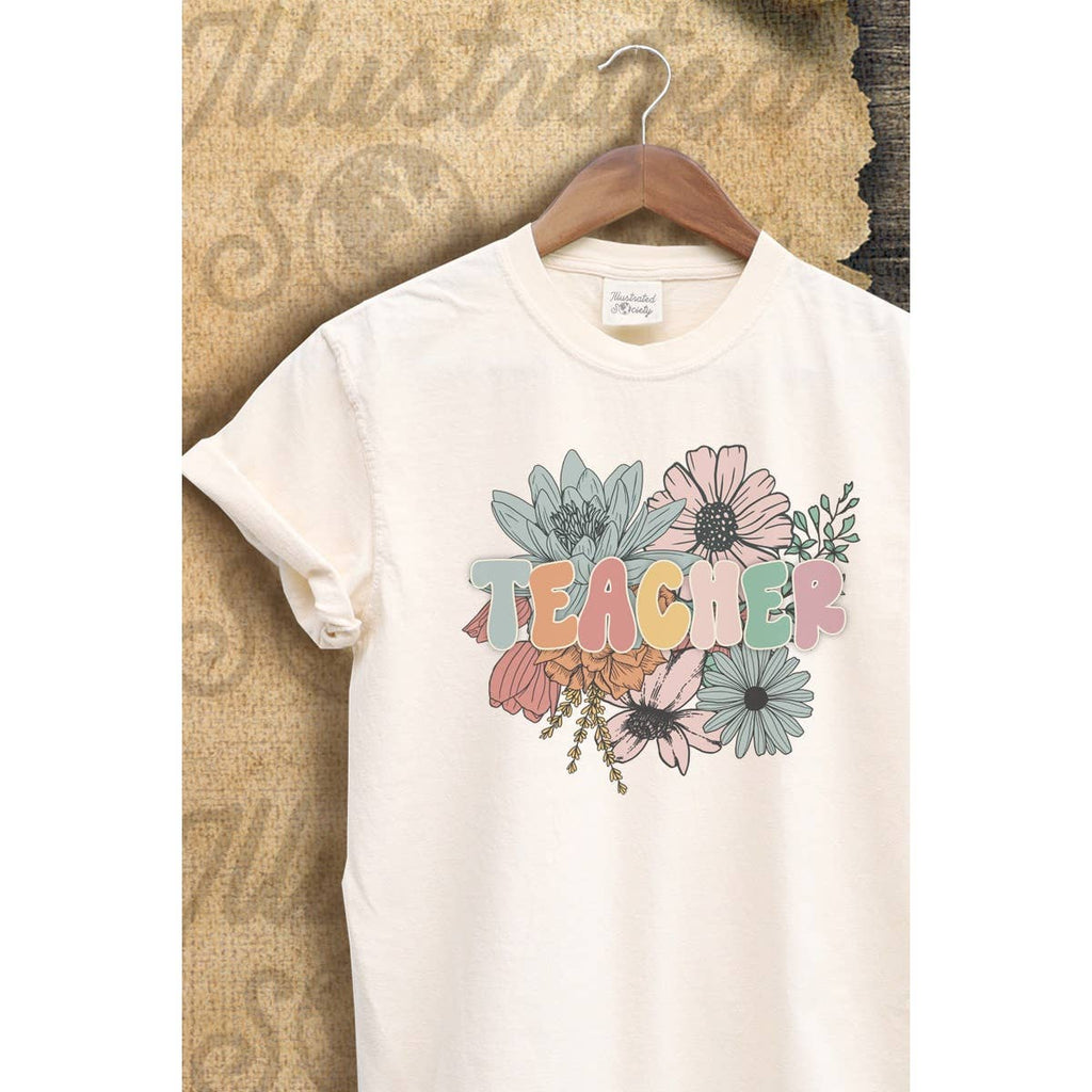 Teacher Vintage Graphic - Adult & Kids T-Shirts, Sweatshirts & Hoodies apparel design preview 1
