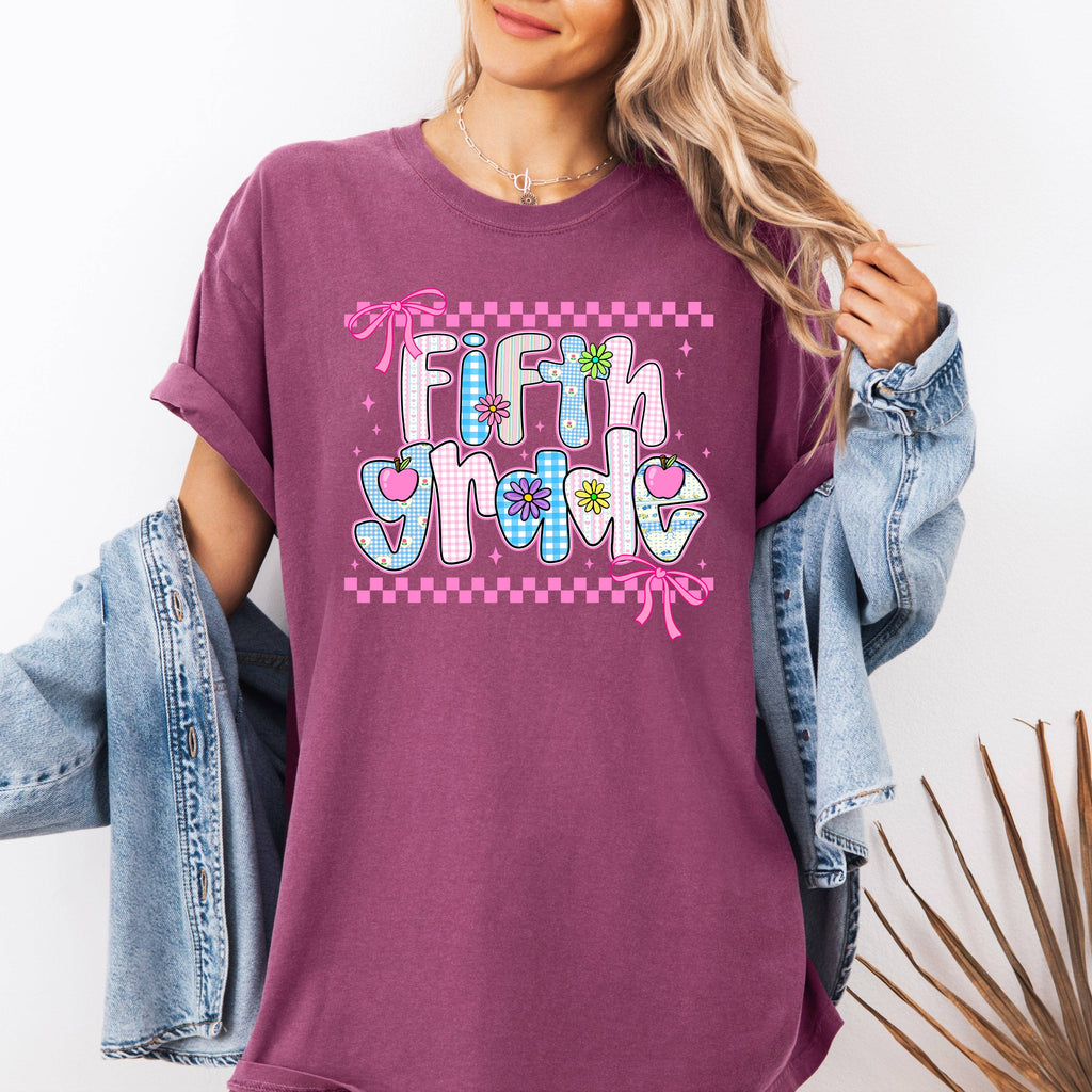 Fifth Grade Teacher Back To School - Adult & Kids T-Shirts, Sweatshirts & Hoodies apparel design preview 1