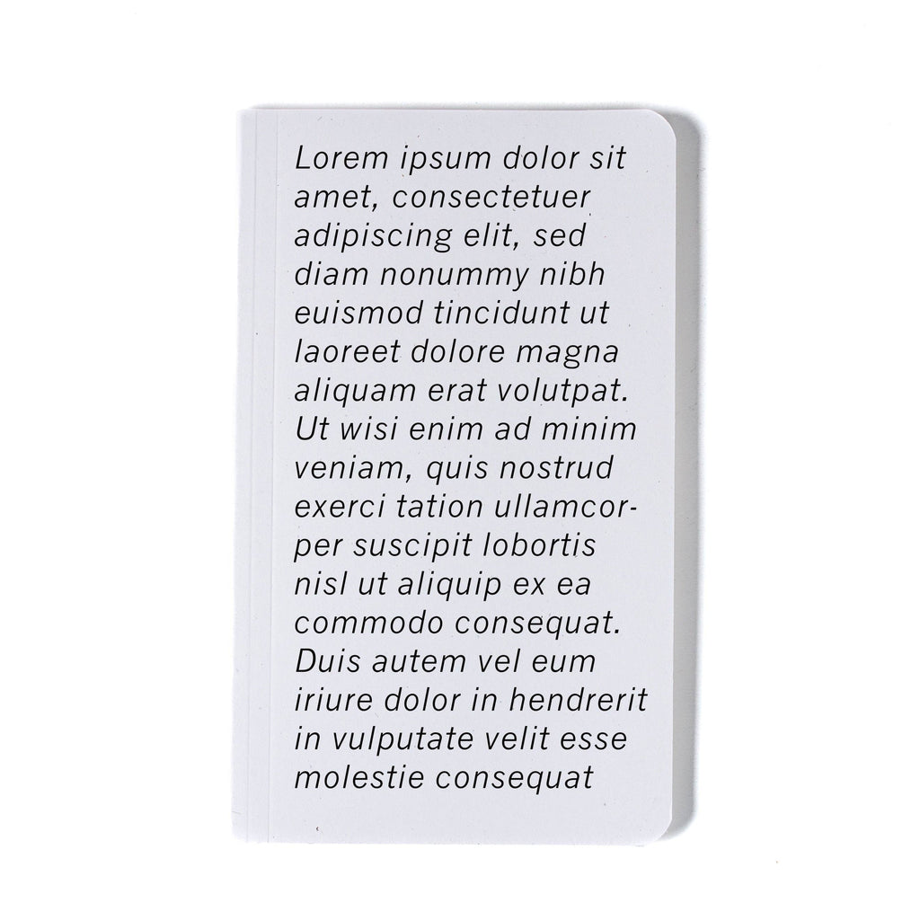 Lorem Ipsum Placeholder Notebook - Adult & Kids T-Shirts, Sweatshirts & Hoodies apparel design preview 1