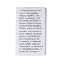 Lorem Ipsum Placeholder Notebook - Adult & Kids T-Shirts, Sweatshirts & Hoodies apparel design preview 1