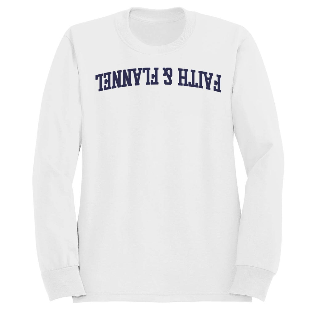 Faith Flannel Retro Typography Women's - Adult & Kids T-Shirts, Sweatshirts & Hoodies apparel design preview 1