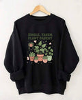 Single Taken Plant Parent Valentine'S Day Lover Gift, - Adult & Kids T-Shirts, Sweatshirts & Hoodies apparel design preview 1