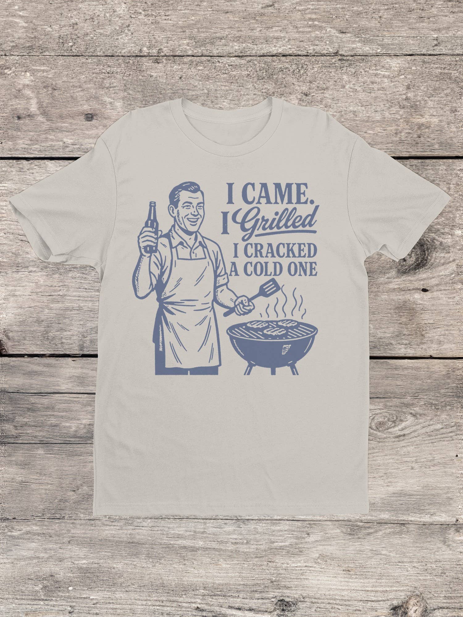 Grill Master Bbq Apron Men's - Adult & Kids T-Shirts, Sweatshirts & Hoodies apparel design preview 1