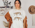 Double Tiger Retro Boho - Adult & Kids T-Shirts, Sweatshirts & Hoodies apparel design preview 1
