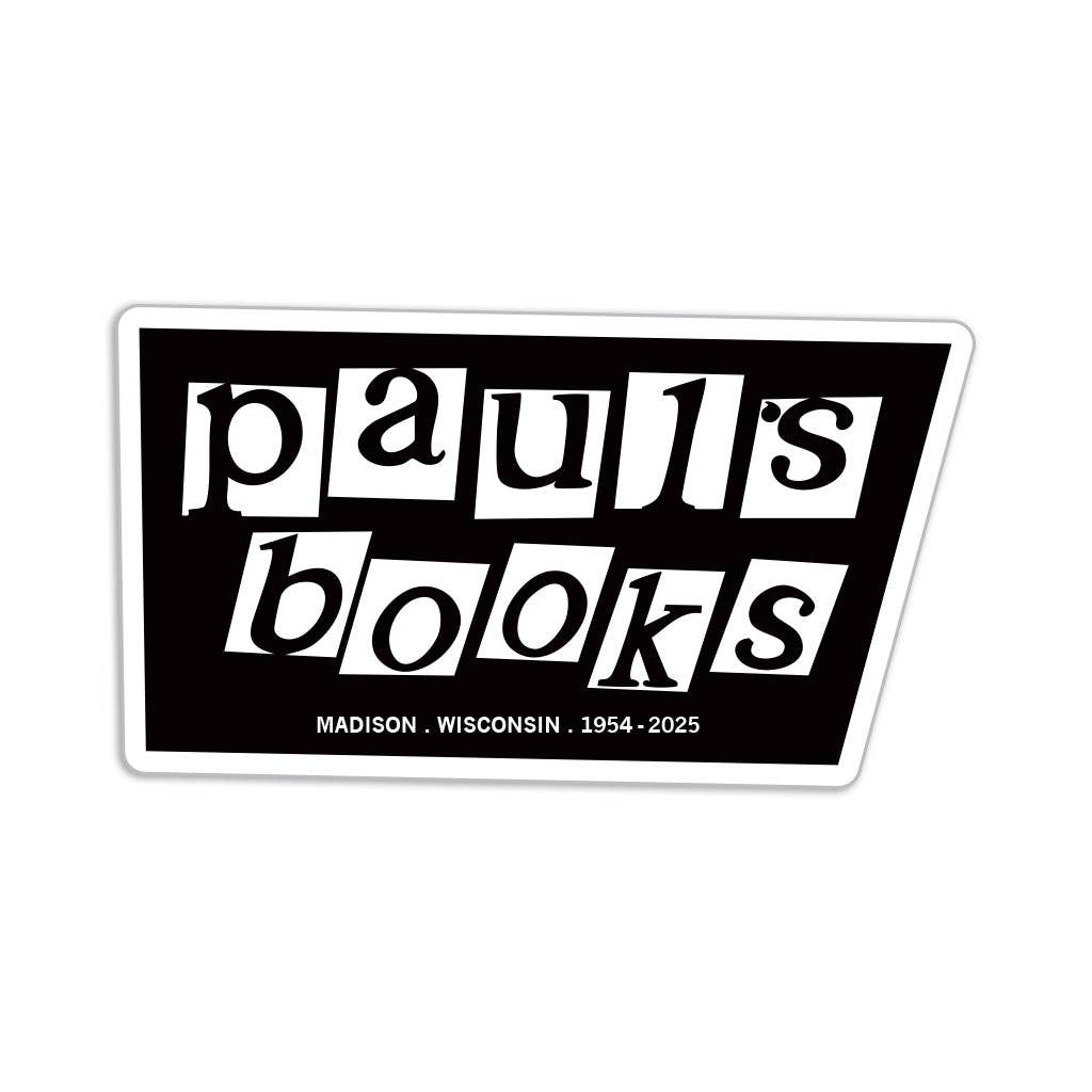 Paul's Books Logo Die-Cut Sticker - Adult & Kids T-Shirts, Sweatshirts & Hoodies apparel design preview 1