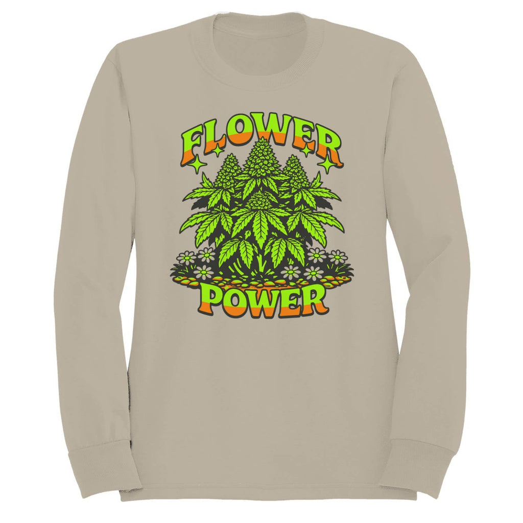 Flower Power Retro Men's - Adult & Kids T-Shirts, Sweatshirts & Hoodies apparel design preview 1