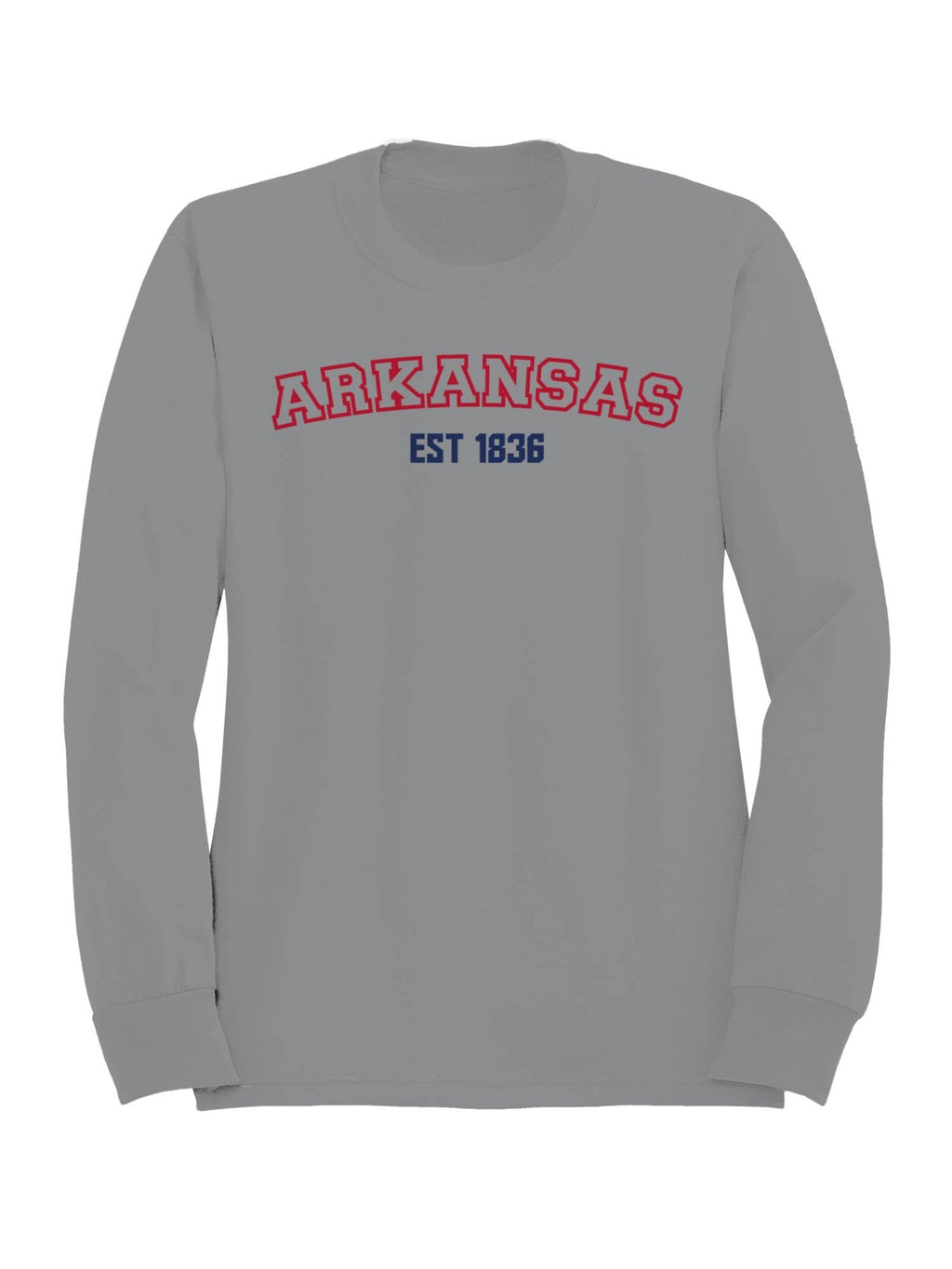 Arkansas Est 1836 Heritag Women's - Adult & Kids T-Shirts, Sweatshirts & Hoodies apparel design preview 1