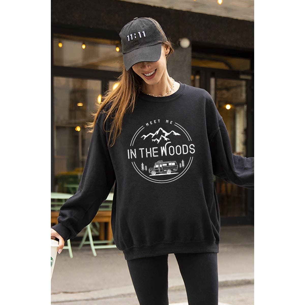 Meet Me in the Woods Vintage Graphic - Adult & Kids T-Shirts, Sweatshirts & Hoodies apparel design preview 1