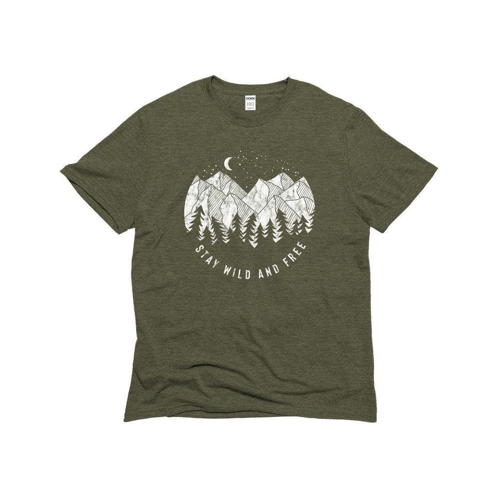 Wild and Free Unisex Graphic 12pk - Adult & Kids T-Shirts, Sweatshirts & Hoodies apparel design preview 1