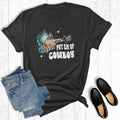 Western Turquoise Put 'em Up Cowboy Graphic - Adult & Kids T-Shirts, Sweatshirts & Hoodies apparel design preview 1