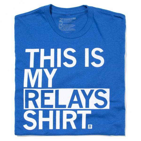 This Is My Relays (R) - Adult & Kids T-Shirts, Sweatshirts & Hoodies apparel design preview 1