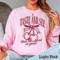 Taste and See That the Lord Christian - Adult & Kids T-Shirts, Sweatshirts & Hoodies apparel design preview 1