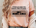 Solve the Puzzle F*Ck Trump Funny Anti-Trump - Adult & Kids T-Shirts, Sweatshirts & Hoodies apparel design preview 1
