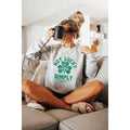 Not Lucky Simply Blessed Vintage Graphic - Adult & Kids T-Shirts, Sweatshirts & Hoodies apparel design preview 1
