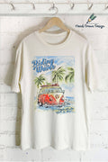 Riding the Wave Hand Drawn (Oversized - Adult & Kids T-Shirts, Sweatshirts & Hoodies apparel design preview 1