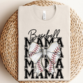 Baseball Mama Graphic - Adult & Kids T-Shirts, Sweatshirts & Hoodies apparel design preview 1