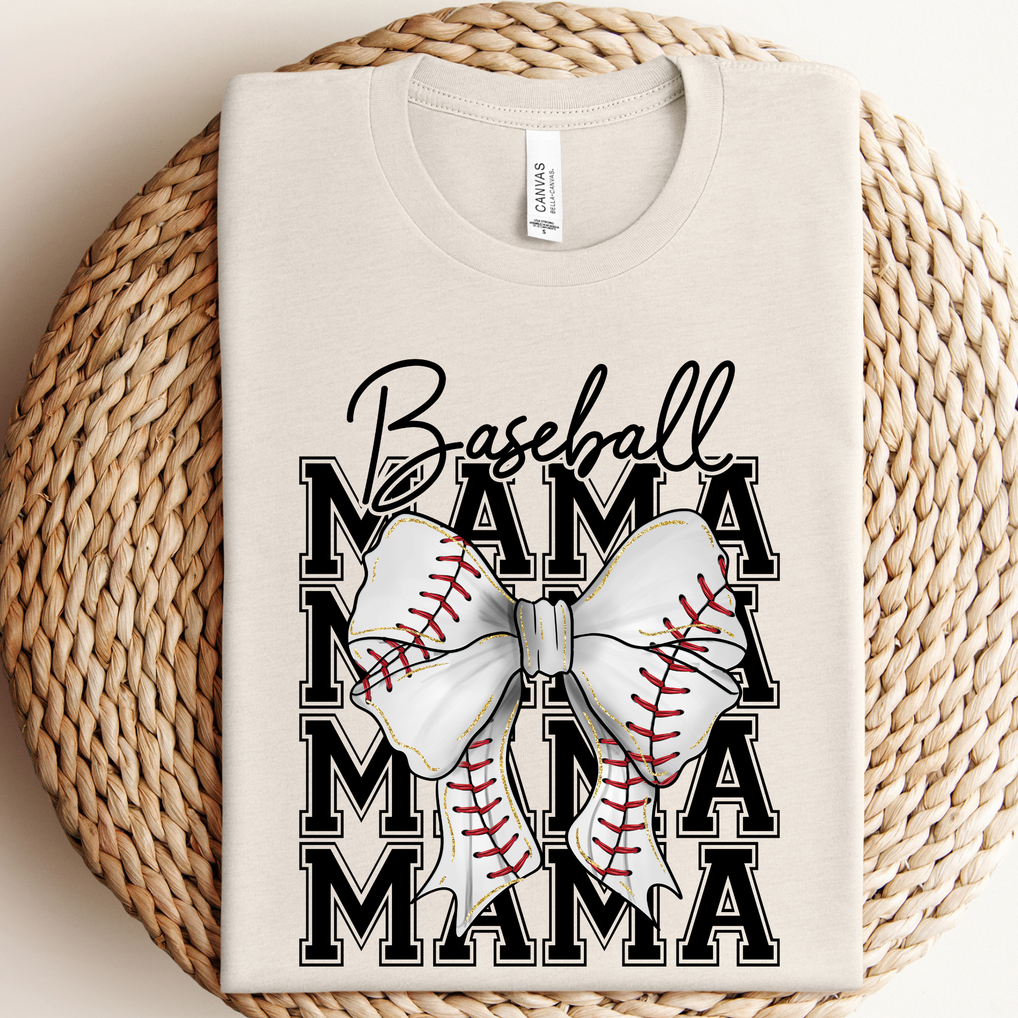 Baseball Mama Graphic - Adult & Kids T-Shirts, Sweatshirts & Hoodies apparel design preview 1