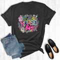 Retro Neon Nurse Life Graphic - Adult & Kids T-Shirts, Sweatshirts & Hoodies apparel design preview 1