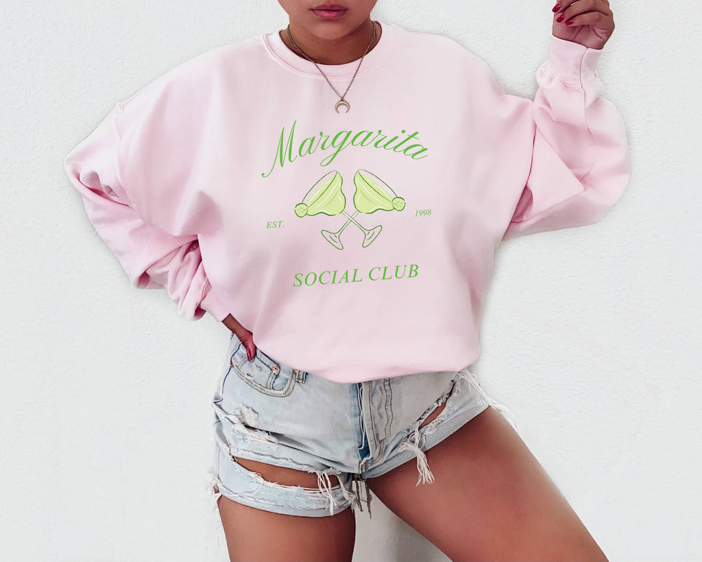 Margarita Social Club, Graphic Apparel, Margaritas - Adult & Kids T-Shirts, Sweatshirts & Hoodies apparel design preview 1