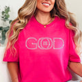 Rhinestone God Is Good Christian Graphic Gildan - Adult & Kids T-Shirts, Sweatshirts & Hoodies apparel design preview 1
