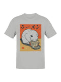 Black Cat Ramen Ukiyo-E Art Men's - Adult & Kids T-Shirts, Sweatshirts & Hoodies apparel design preview 1