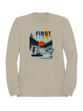 First Light Fly Fishing Landscape Men's - Adult & Kids T-Shirts, Sweatshirts & Hoodies apparel design preview 1