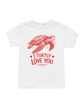Turtle Love: I Turtly You Youth's - Adult & Kids T-Shirts, Sweatshirts & Hoodies apparel design preview 1