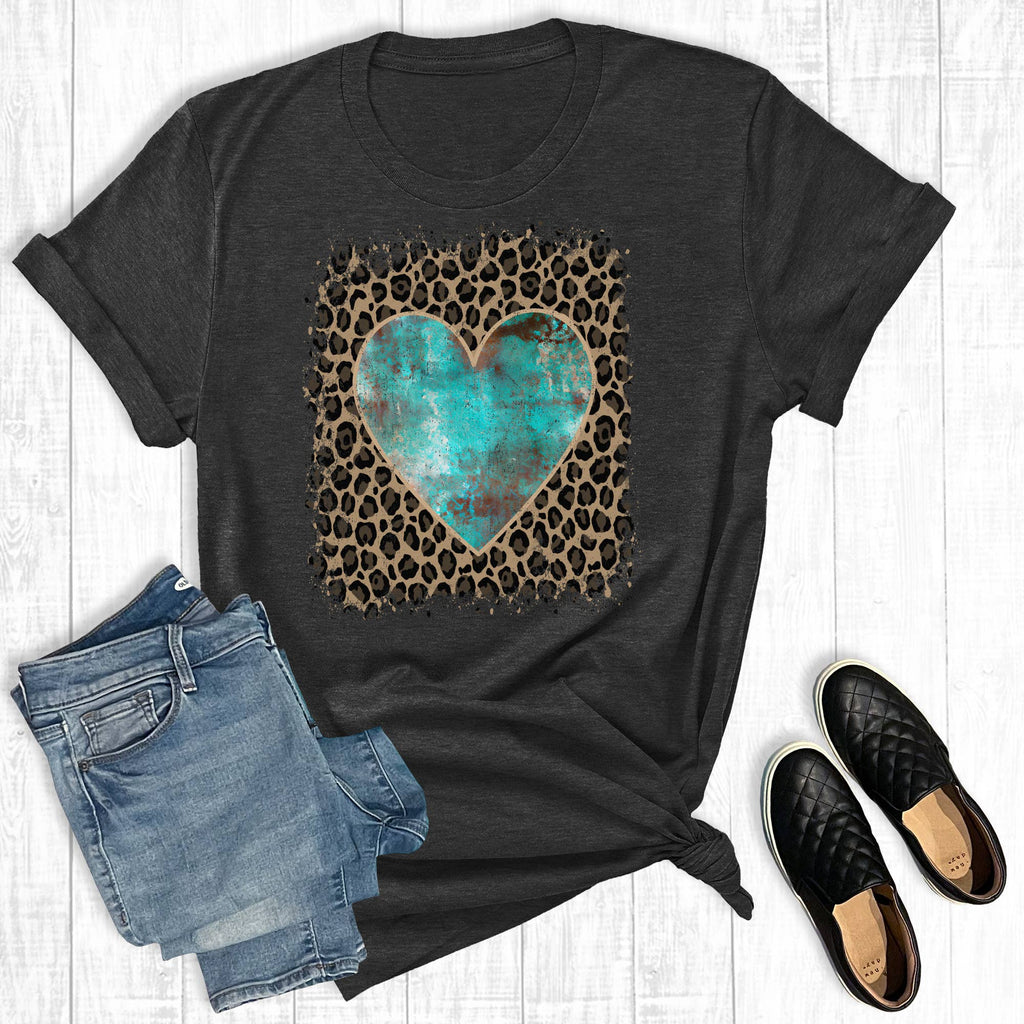 Retro Cowgirl Valentines Heart Graphic - Adult & Kids T-Shirts, Sweatshirts & Hoodies apparel design preview 1