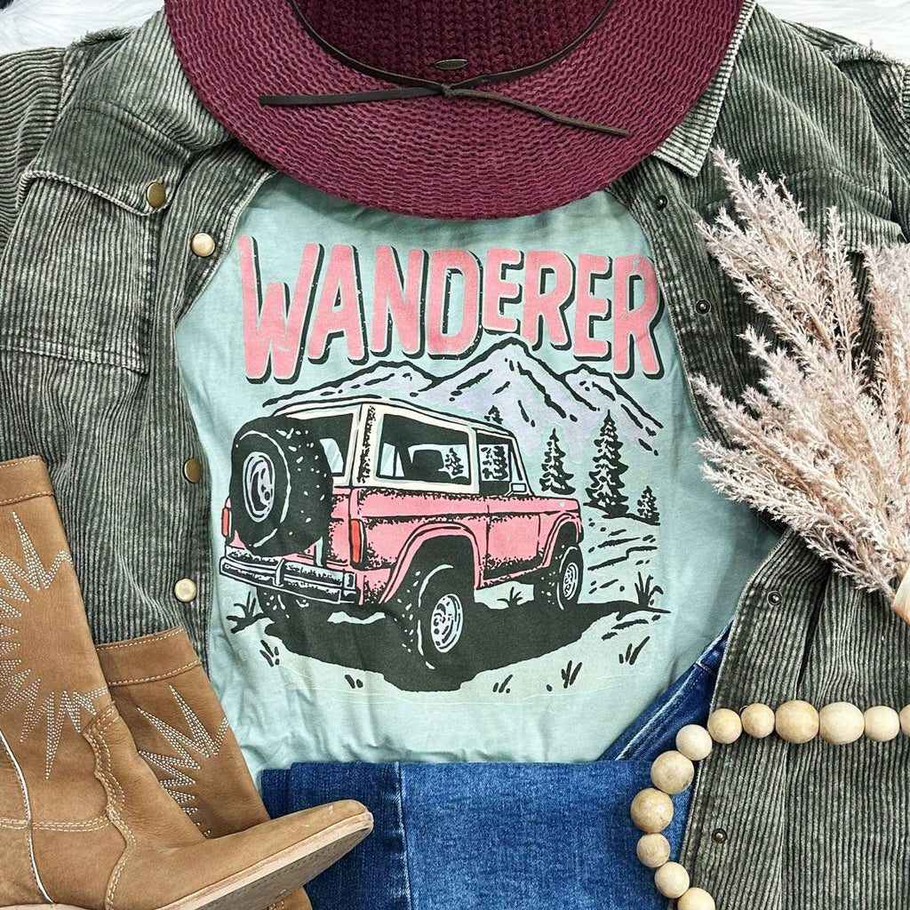 Wanderer Vintage Everyday - Adult & Kids T-Shirts, Sweatshirts & Hoodies apparel design preview 1