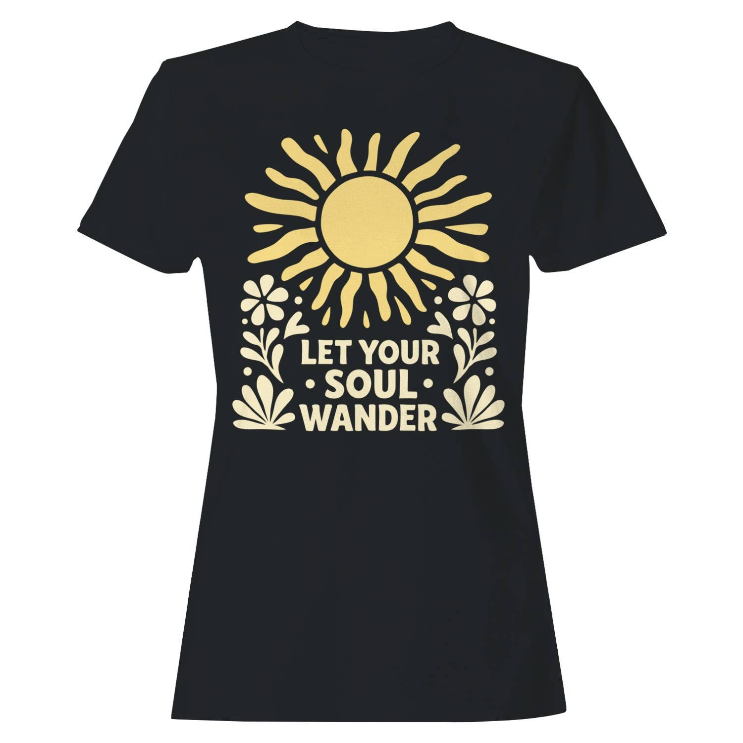 Let Your Soul Wander Women's - Adult & Kids T-Shirts, Sweatshirts & Hoodies apparel design preview 1