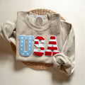 USA 4th of July Sweater - Adult & Kids T-Shirts, Sweatshirts & Hoodies apparel design preview 1
