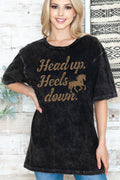 Women Western Graphic Print Oversize Mineral Top - Adult & Kids T-Shirts, Sweatshirts & Hoodies apparel design preview 1