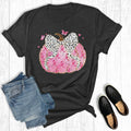 Fall Breast Cancer Awareness Pumpkin Graphic - Adult & Kids T-Shirts, Sweatshirts & Hoodies apparel design preview 1
