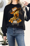 Boot Scootin' Spooky Graphic Terry - Adult & Kids T-Shirts, Sweatshirts & Hoodies apparel design preview 1