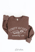 Comfy and Cozy Homebody Club Graphic - Adult & Kids T-Shirts, Sweatshirts & Hoodies apparel design preview 1
