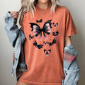 Flying Bats, Bow, Ribbon, Ghost, Western, Halloween - Adult & Kids T-Shirts, Sweatshirts & Hoodies apparel design preview 1