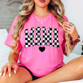 Mama Black White Checkered Everyday - Adult & Kids T-Shirts, Sweatshirts & Hoodies apparel design preview 1
