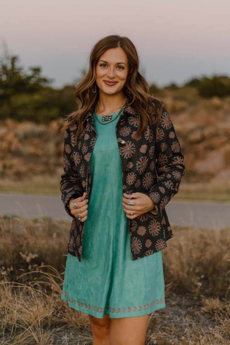 The Western Bloom Blazer - Adult & Kids T-Shirts, Sweatshirts & Hoodies apparel design preview 1