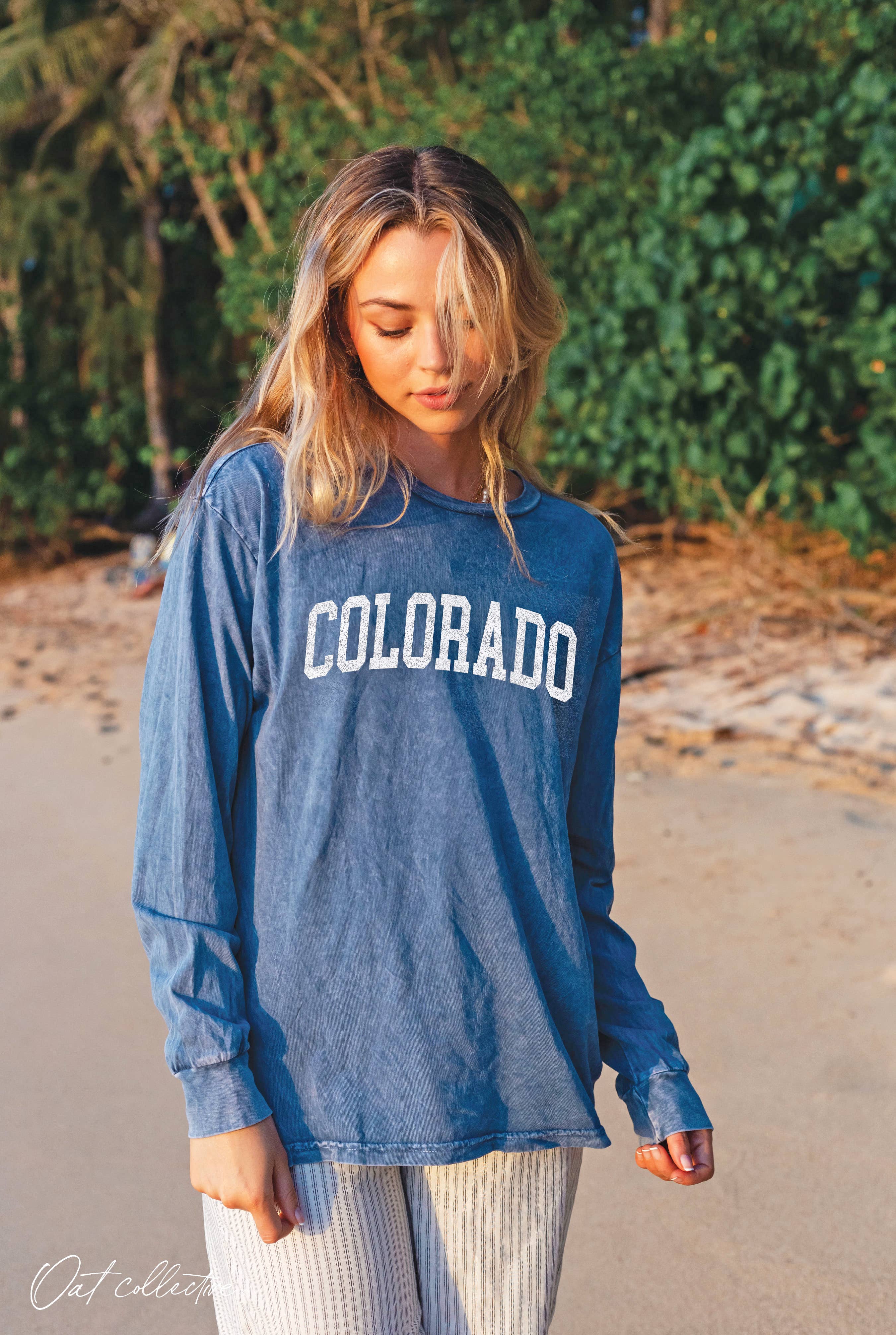 Colorado Mineral Washed Graphic - Adult & Kids T-Shirts, Sweatshirts & Hoodies apparel design preview 1