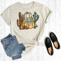 Hello Fall Pumpkin Cactus - Adult & Kids T-Shirts, Sweatshirts & Hoodies apparel design preview 1