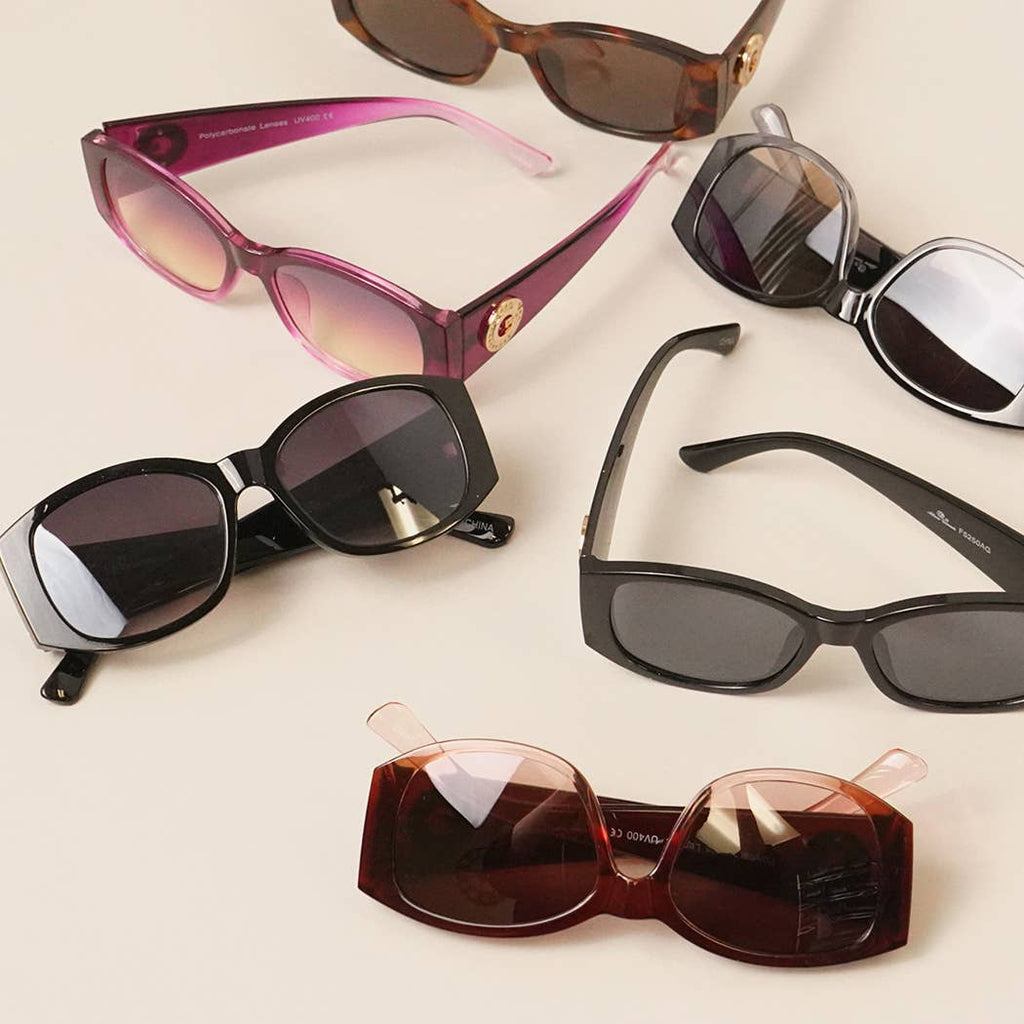 Elegant Chunky Oversized Sunglasses - Adult & Kids T-Shirts, Sweatshirts & Hoodies apparel design preview 1