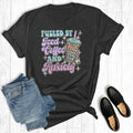 Fueled By Iced Coffee and Anxiety Graphic - Adult & Kids T-Shirts, Sweatshirts & Hoodies apparel design preview 1