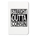 Straight Outta Consin Notebook - Adult & Kids T-Shirts, Sweatshirts & Hoodies apparel design preview 1