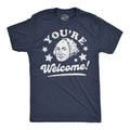 Youre Welcome George Washington Men's - Adult & Kids T-Shirts, Sweatshirts & Hoodies apparel design preview 1