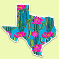 Cactus Texas Sticker, Tx Decal, 3D - Adult & Kids T-Shirts, Sweatshirts & Hoodies apparel design preview 1